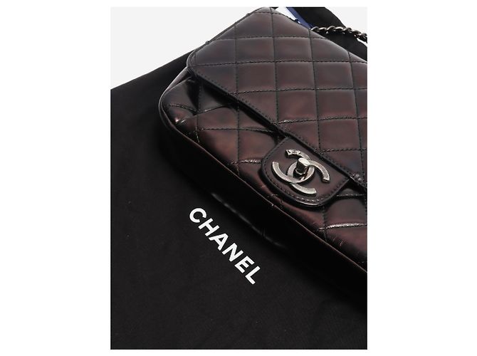 Chanel Schwarzer Rucksack 2016 mit Diamantsteppung - Ansicht 9