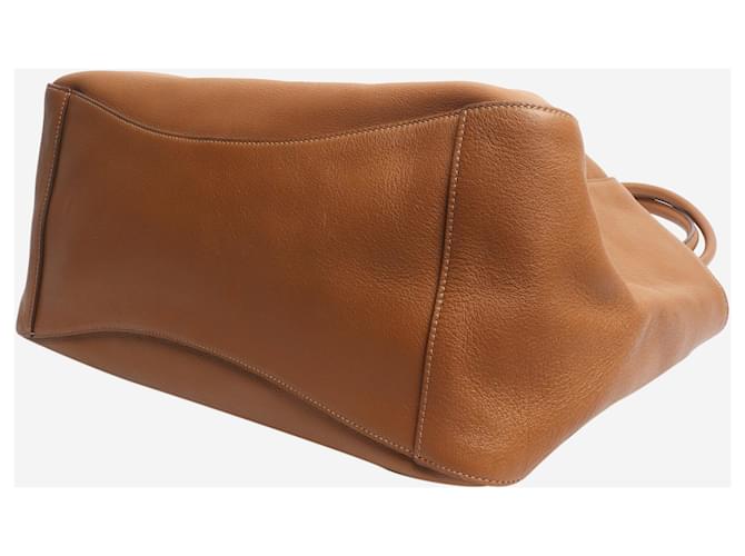Prada Borsa a tracolla in pelle marrone - vista 4
