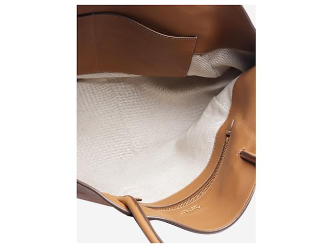 Prada Borsa a tracolla in pelle marrone - vista 6