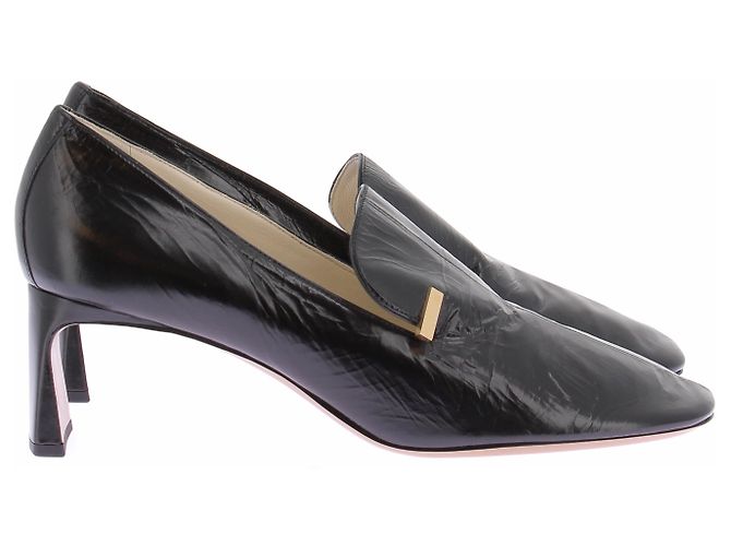 Phoebe Philo Mocassins à talons marron Noir - vue 2