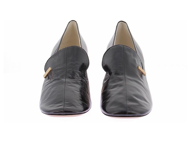 Phoebe Philo Mocassins à talons marron Noir - vue 4