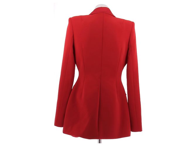 Autre Marque NADINE MERABI Red Blazer Dress - view 2