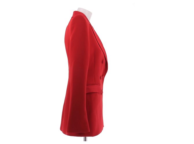 Autre Marque NADINE MERABI Red Blazer Dress - view 3