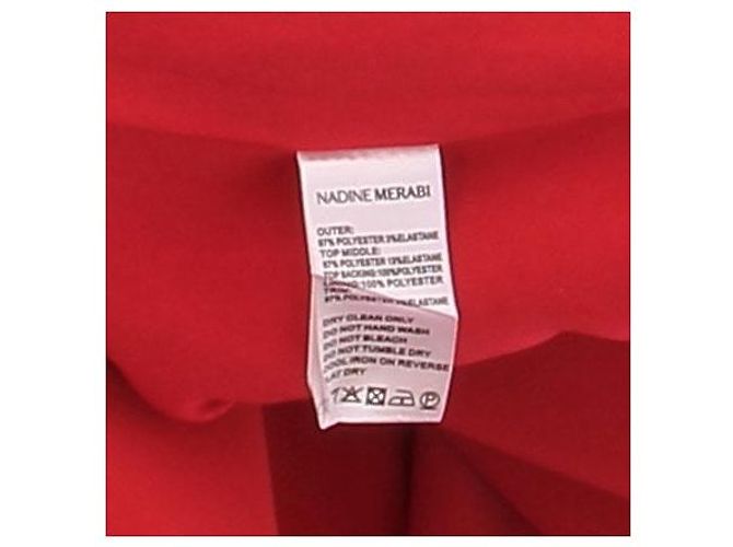 Autre Marque NADINE MERABI Red Blazer Dress - view 5