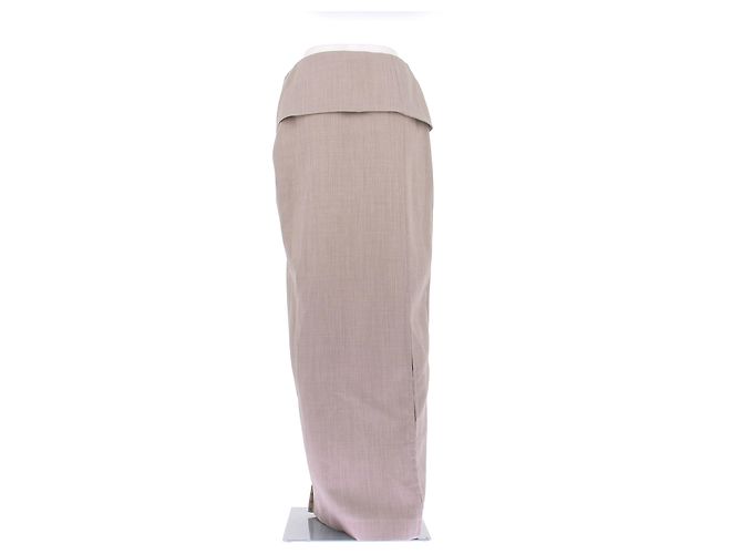 Jacquemus Gonna taupe La Montagne Beige - vista 2