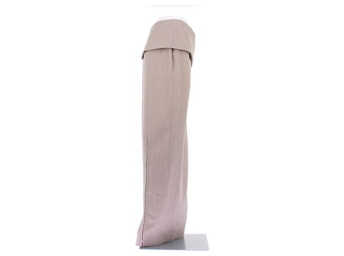 Jacquemus Gonna taupe La Montagne Beige - vista 3