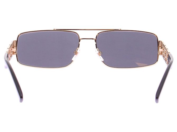 Versace Gafas de sol en metal dorado - vista 5