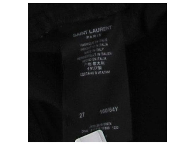Shorts de mezclilla negros Saint Laurent - vista 6