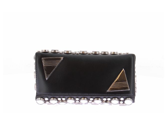 Attico Pochette con ornamenti a specchio Argento - vista 7