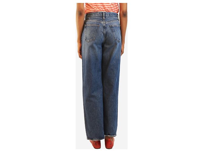 Agolde Vaqueros de pierna recta azules - talla UK 4 - vista 3