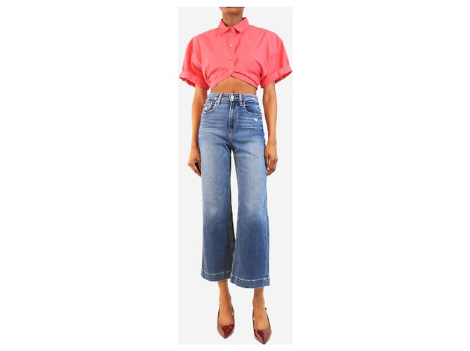 Paige Jeans Blue Spotlight Jeans - Größe UK 6 Blau - Ansicht 2
