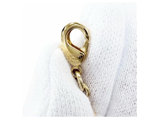 Bracciale charm Chanel Coco Mark Heart Faux Pearl D'oro - vista 7