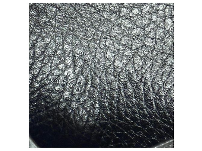 Portachiavi in pelle Double G Gucci Nero - vista 12