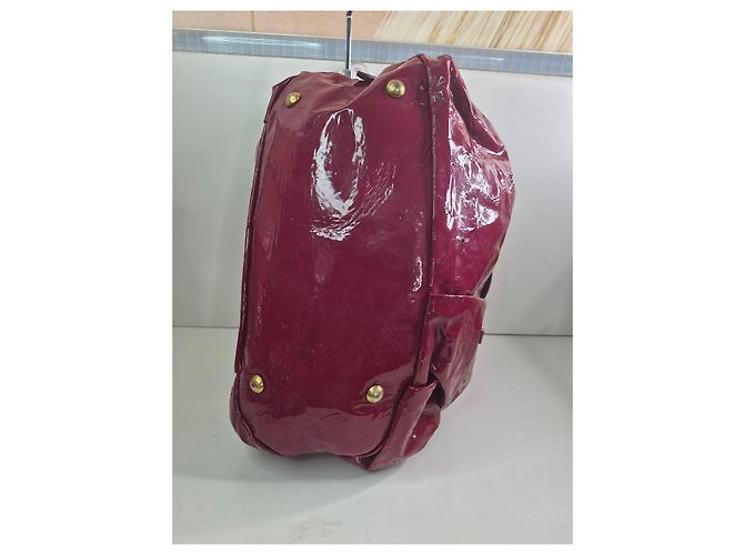 Louis Vuitton Monogram Vernis Reade Borsa Tote Bordò - vista 6