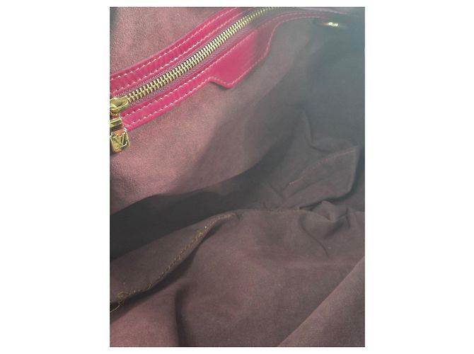 Louis Vuitton Monogram Vernis Reade Borsa Tote Bordò - vista 8
