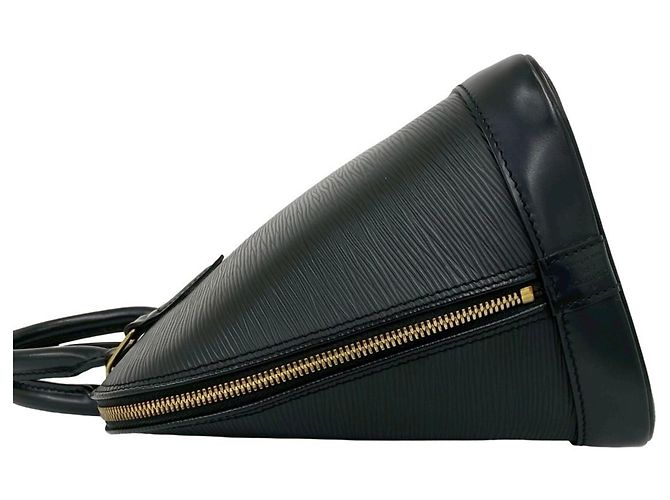 Louis Vuitton Alma Handtasche aus Epi-Leder Schwarz - Ansicht 5