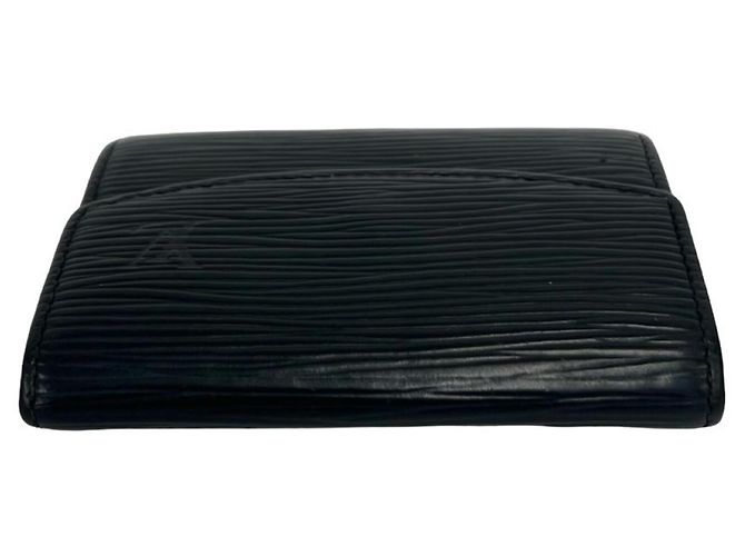 Monedero de piel Epi Louis Vuitton Negro - vista 3