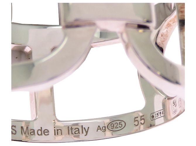 Ring Hermès Hermes #55 Ever Chaine d'Ancre Anillo para Mujer - vista 6