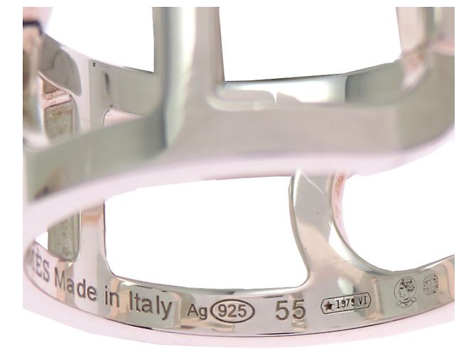 Ring Hermès Hermes #55 Ever Chaine d'Ancre Anillo para Mujer - vista 7