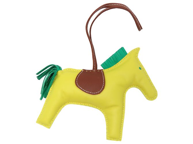 Hermès Charm per borsa Hermes Rodeo GM Rosso D'oro - vista 2