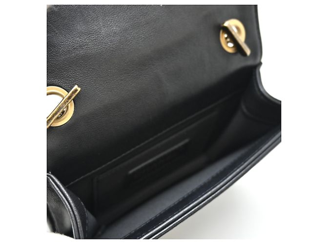 Borsa a tracolla Chanel Lego Boy da donna Nero - vista 6