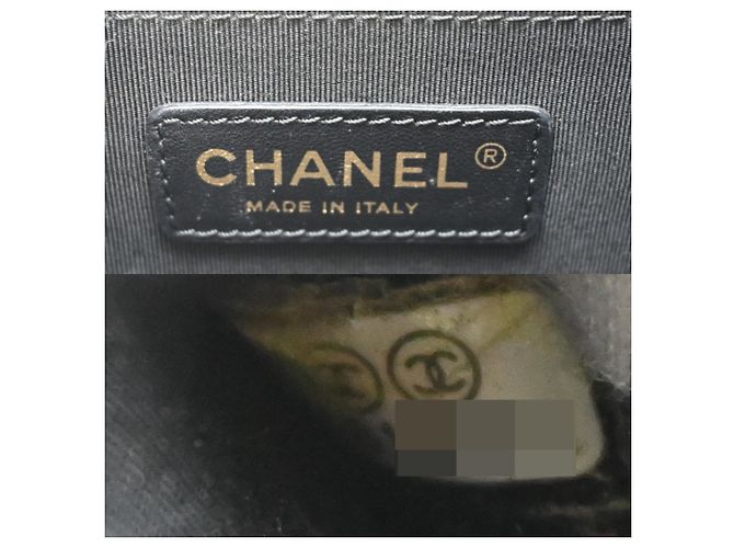 Borsa a tracolla Chanel Lego Boy da donna Nero - vista 9