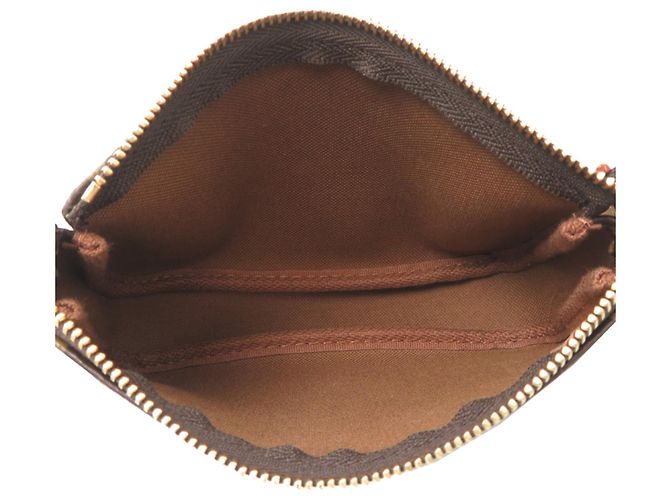 Pochette Louis Vuitton Mini Pochette Accessoires Castaño - vista 6