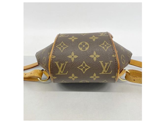 Zaino Louis Vuitton Monogram Ellipse Sac Add Marrone - vista 3