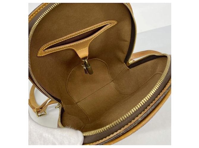 Zaino Louis Vuitton Monogram Ellipse Sac Add Marrone - vista 4