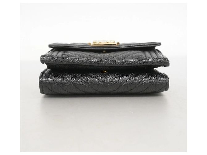 Cartera tríptico Boy de Chanel Negro - vista 2