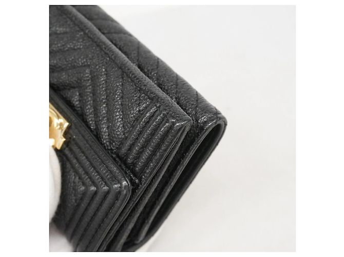 Cartera tríptico Boy de Chanel Negro - vista 5