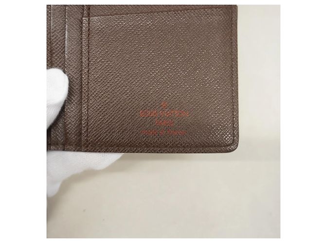 Louis Vuitton Damier Portefeuille Brazza Long Wallet Damier ebene - vista 4