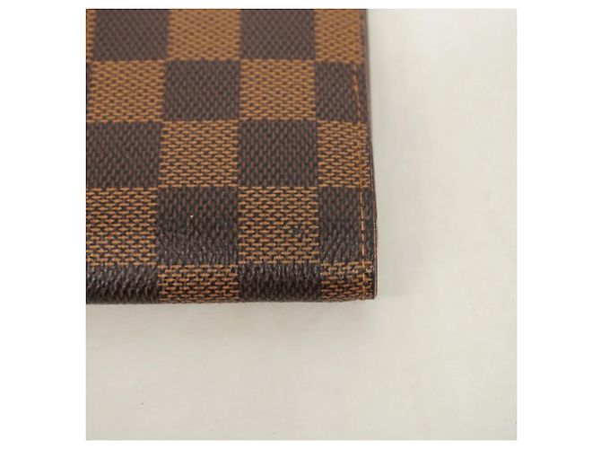 Louis Vuitton Damier Portefeuille Brazza Long Wallet Damier ebene - vista 7