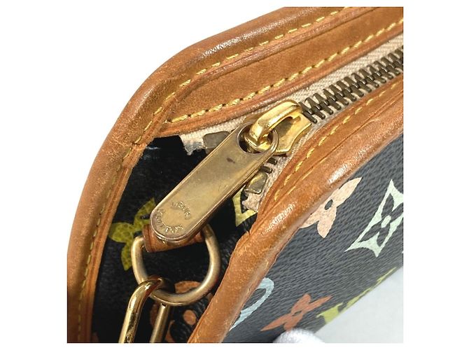 Borsa 2-Way Louis Vuitton Monogram Multicolor Shirley Nero - vista 11