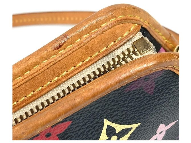 Borsa 2-Way Louis Vuitton Monogram Multicolor Shirley Nero - vista 12