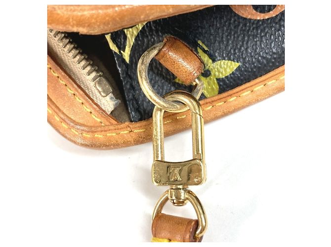 Borsa 2-Way Louis Vuitton Monogram Multicolor Shirley Nero - vista 14