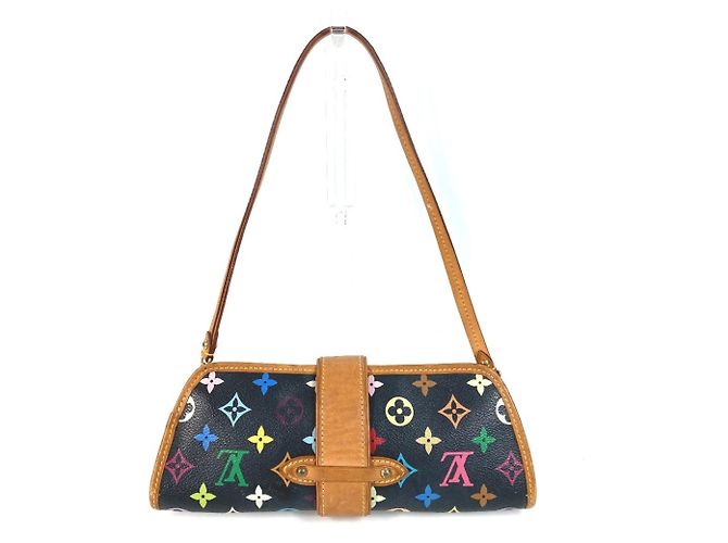 Borsa 2-Way Louis Vuitton Monogram Multicolor Shirley Nero - vista 2