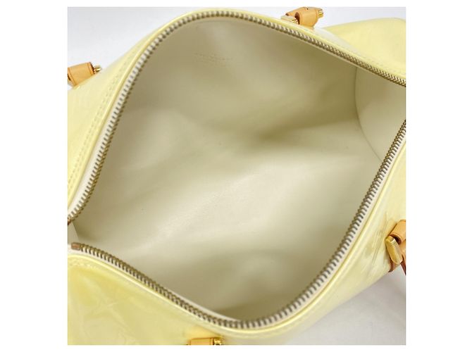 Borsa Louis Vuitton Vernis Bedford Bianco - vista 4