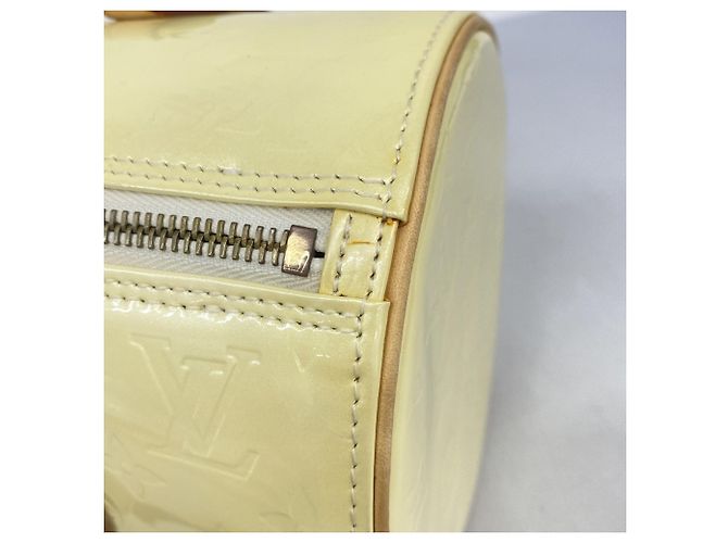 Borsa Louis Vuitton Vernis Bedford Bianco - vista 8