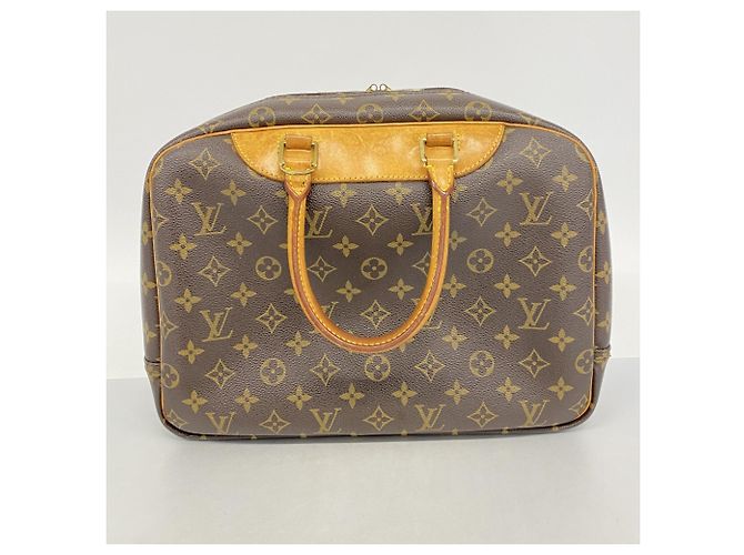 Borsa Louis Vuitton Monogram Deauville Marrone - vista 11