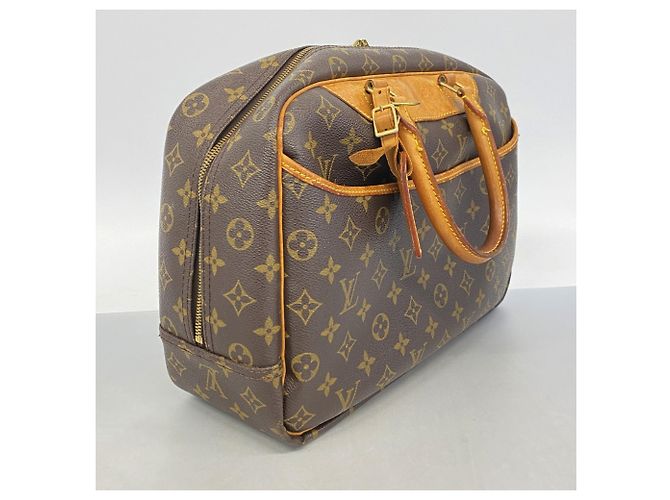Borsa Louis Vuitton Monogram Deauville Marrone - vista 2