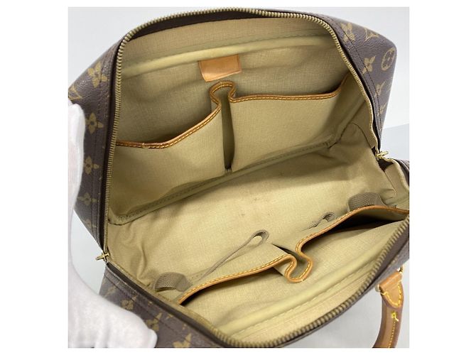 Borsa Louis Vuitton Monogram Deauville Marrone - vista 4