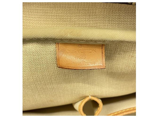 Borsa Louis Vuitton Monogram Deauville Marrone - vista 5