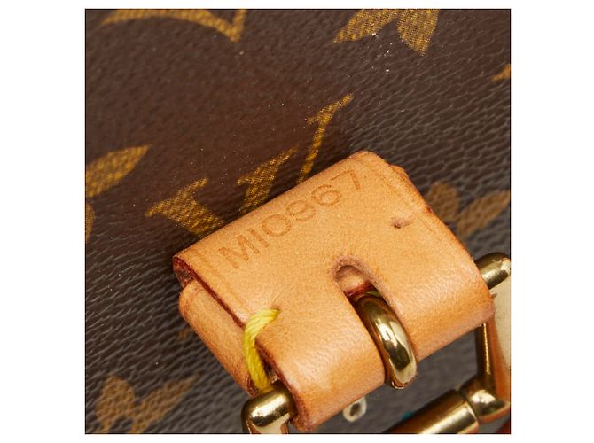 Borsa Business Louis Vuitton Monogram Rivoli Marrone Monogramma - vista 12