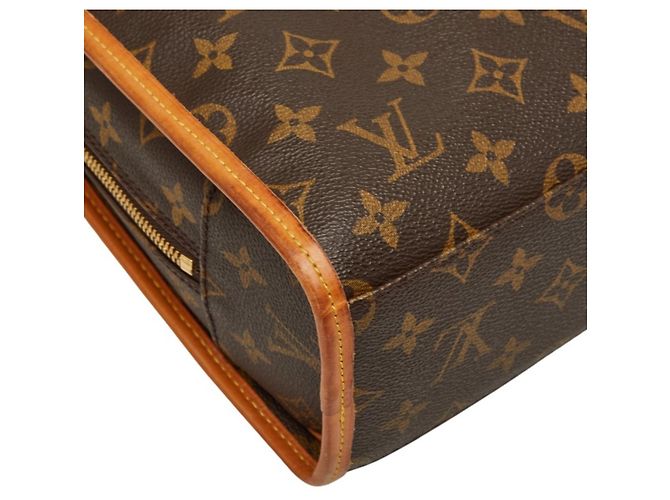 Borsa Business Louis Vuitton Monogram Rivoli Marrone Monogramma - vista 7