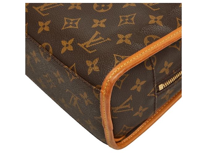 Borsa Business Louis Vuitton Monogram Rivoli Marrone Monogramma - vista 8