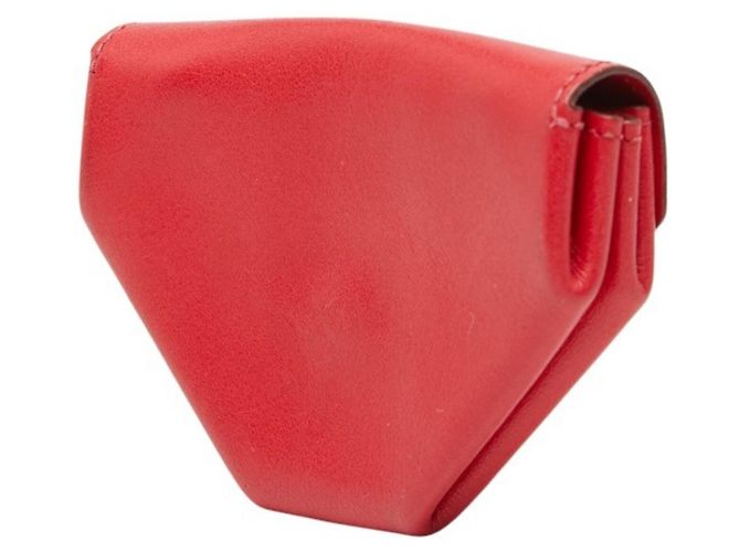 Portafoglio Le Vingt-Quatre Hermès Rosso - vista 2