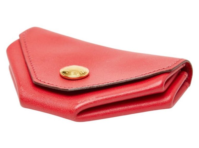 Portafoglio Le Vingt-Quatre Hermès Rosso - vista 4