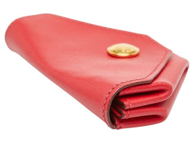 Portafoglio Le Vingt-Quatre Hermès Rosso - vista 6
