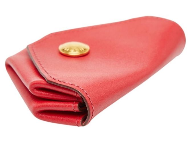 Portafoglio Le Vingt-Quatre Hermès Rosso - vista 7